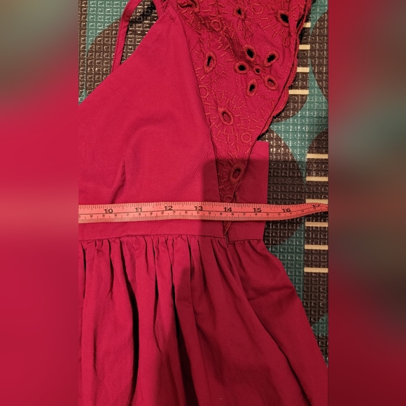 En Saison flutter puff sleeve maxi dress - Picture 6 of 7